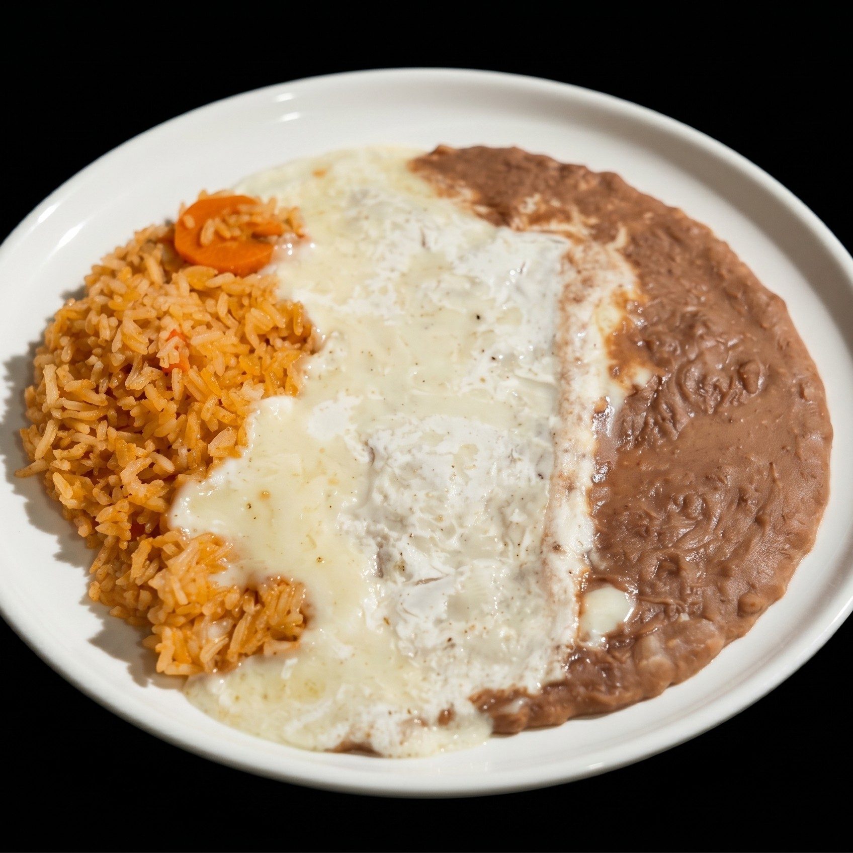 Texas Burrito Dinner.