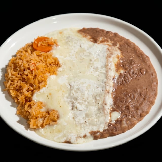 Texas Burrito Dinner.