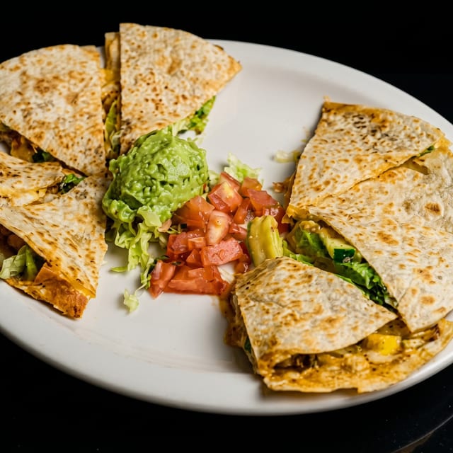 Chicken Quesadillas.