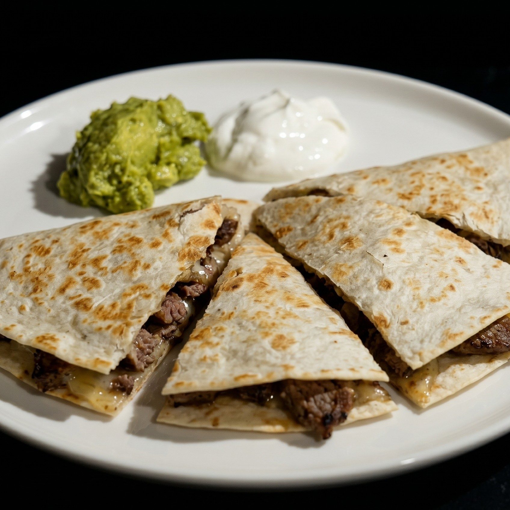 Beef Quesadillas.